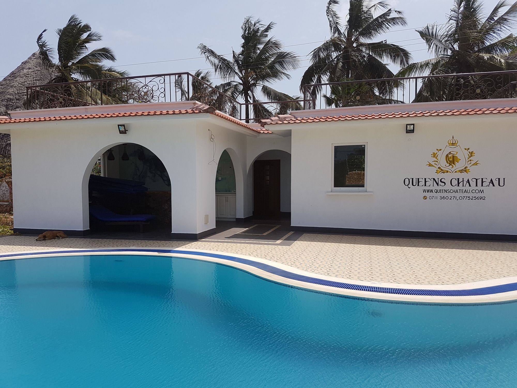 Queens Chateau Boutique Villa Playa de Diani Exterior foto